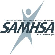 Substance Abuse and Mental Health Services Administration logo